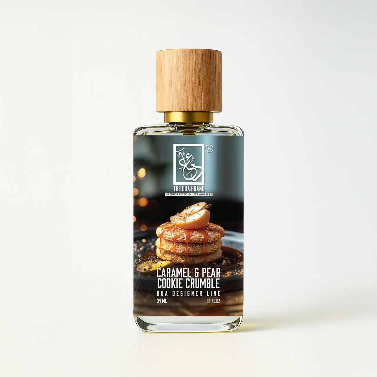 Caramel & Pear Cookie Crumble